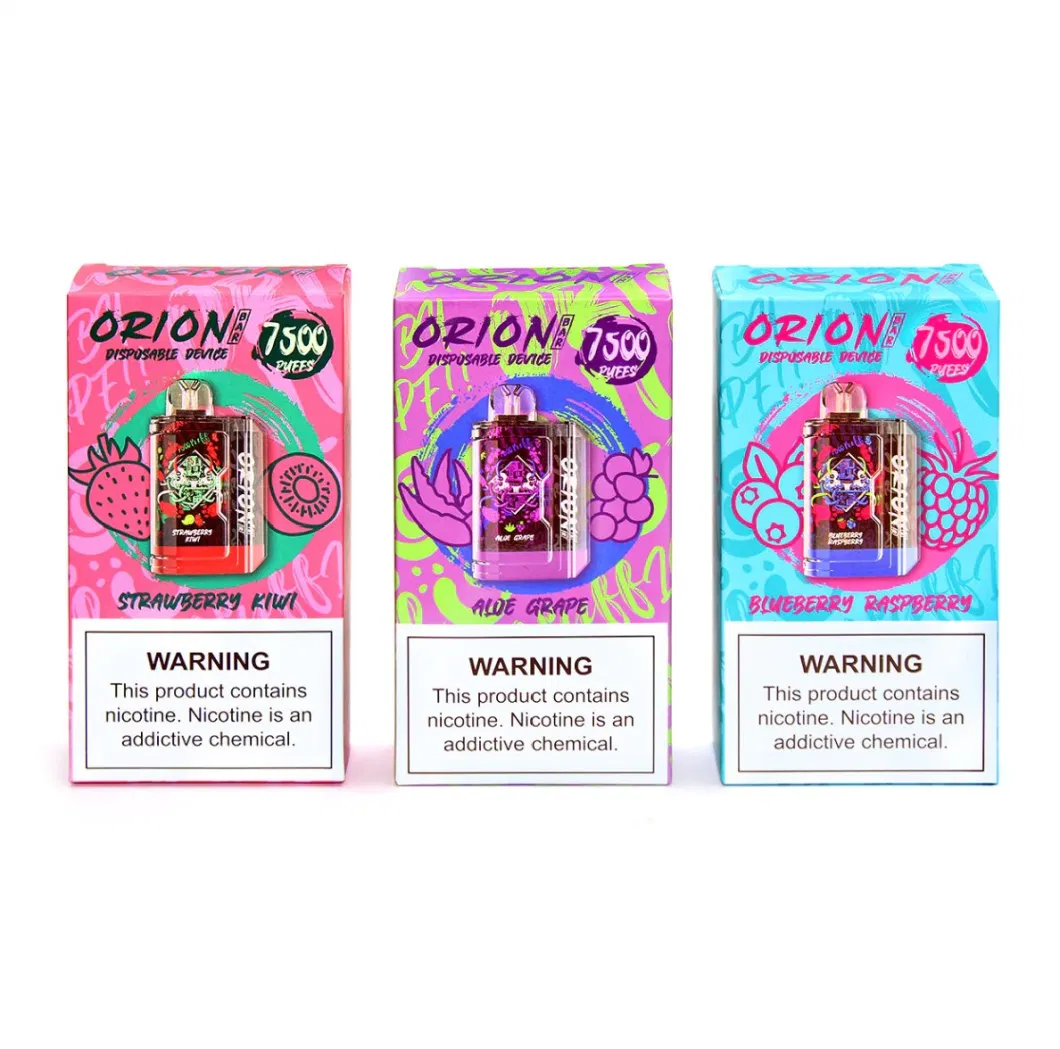 2023 Popular in USA UK Wholesale Electronic Cigarette Bc 5000 7500 8000 9000puffs Lost Vape Orion Bar 5000 Disposable Vape Pen Disposable