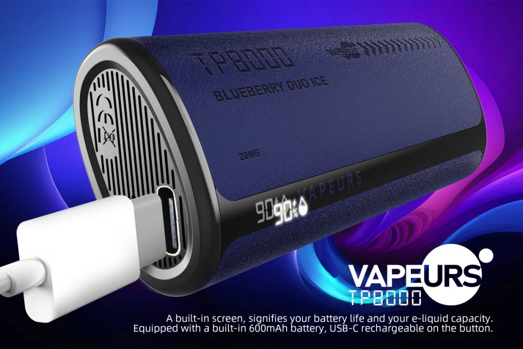 Popular Vapeurs New Model Apex 8000puff Electronic Cigarette Disposable Amazon Vape Pod