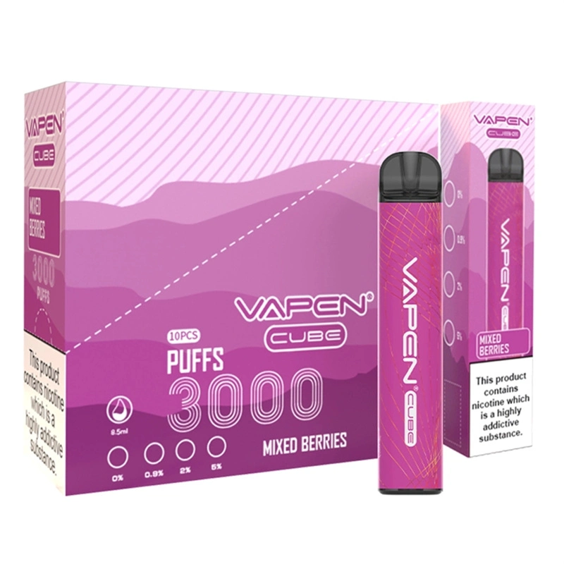 Wholesale Disposable Vape Pen Vasy Vapen Cube 3000 Puffs in Stock