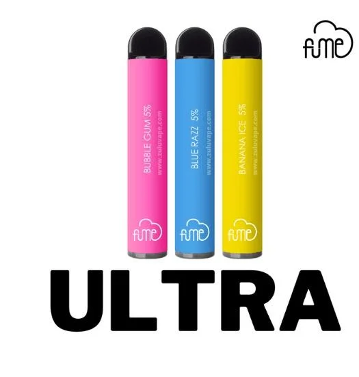 Original Product Fume Extra Ultra 1500/2500puffs Disposable Vape Electronic Cigarette Puff Plus