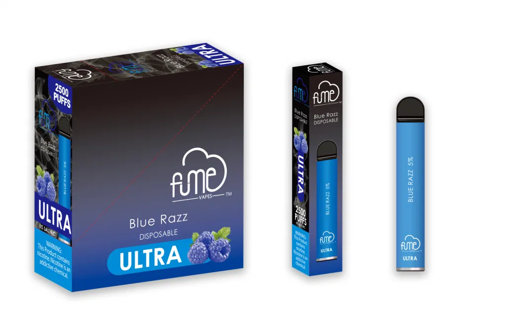 Wholesale Fume Ultra Disposable Vape Device 5% Nicotine 2500 Puffs with Different Flavors