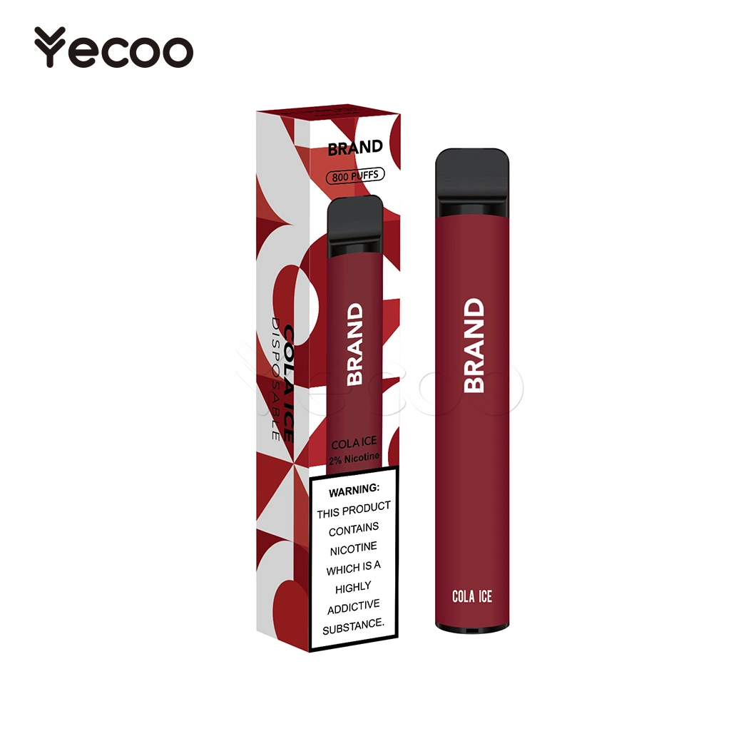 Yecoo Blu Electronic Cigarette Factory Mini Electronic Cigarette China S2 16 600-800 Puffs Disposable E-Cigarette Electronic Smoke