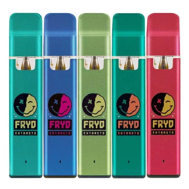 New Packaging Fryd Disposables Liquid Diamonds Empty 2ml Fryd Extracts Carts E Cigarettes Disposables Rechargeable 350mAh Battery Thick Oil Starter Kit