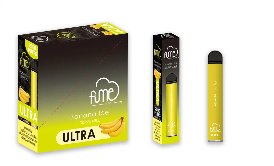 Wholesale Fume Ultra Disposable Vape Device 5% Nicotine 2500 Puffs with Different Flavors