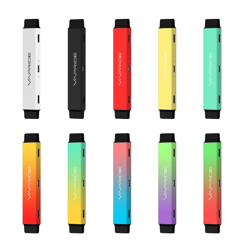 Made in China Disposable Vape Pod System Custom Brand 1ml+1ml Dual Tanks 2 Flavors Disposable Vape Pod Electronic Cigarette Vape Wholesale Disposable Vape