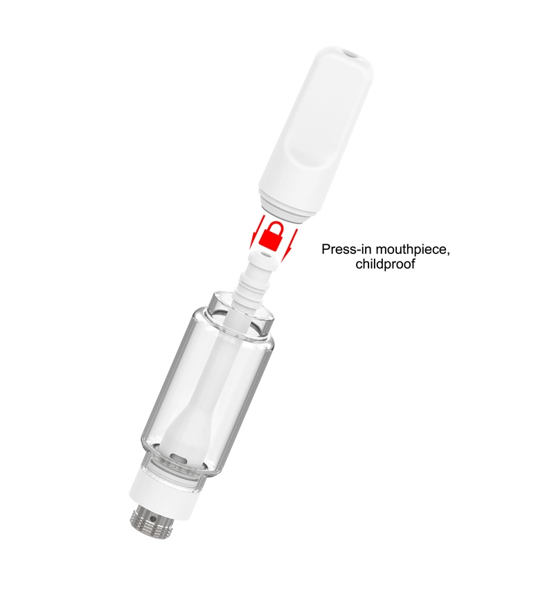 Welcome Custom Logo Brand Clear Vape Tank Full Ceramic 510 Cartridge 2ml