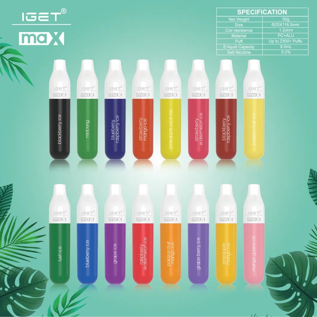 Mixed Fruit Disposible Flavor Vape Iget Max Vape Pod