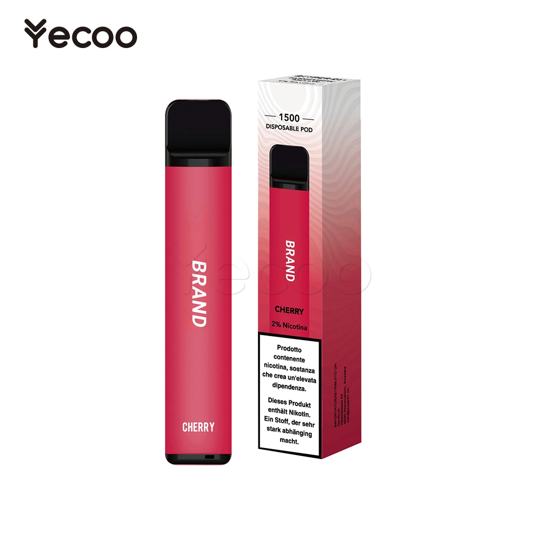 Yecoo E Cigarette Distributors Disposible Vapes 10000 Puffs China S2 19 1500-2500 Puffs Disposable E Vapes
