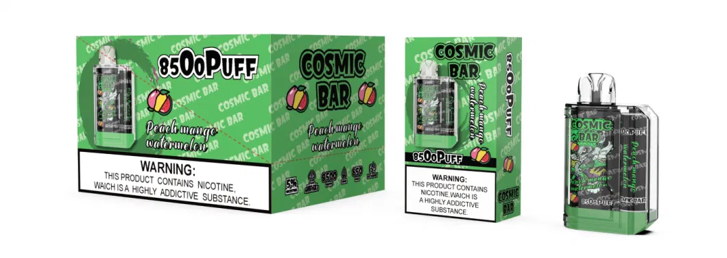 Elf World Orion Bar 8500 Puffs Vape Pen Wholesale Cosmic Bar 8500 Puff OEM Pod E-Cigrs Flavors Disposable Transparent USA Lost Wape Bar Hookah Marry Disposable