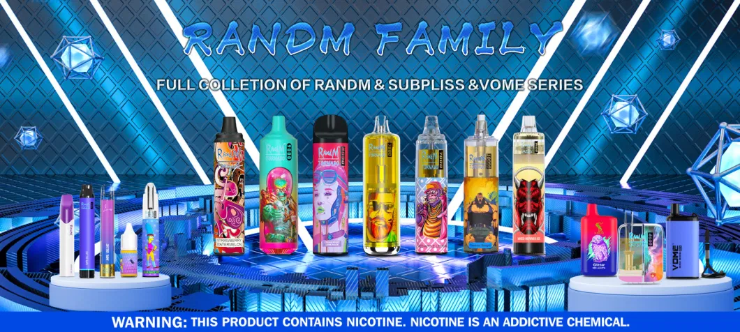 Randm Tornado Box 10000 Puffs Disposable E Cigarettes Vape Pen Mesh Coil Rechargeable Original