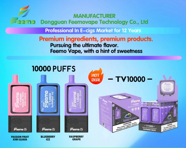 Feemo Disposable Honey Vapor 2ml Pod Cartridge Feemo Vape E-Cigarette Starter Kits with Tpd