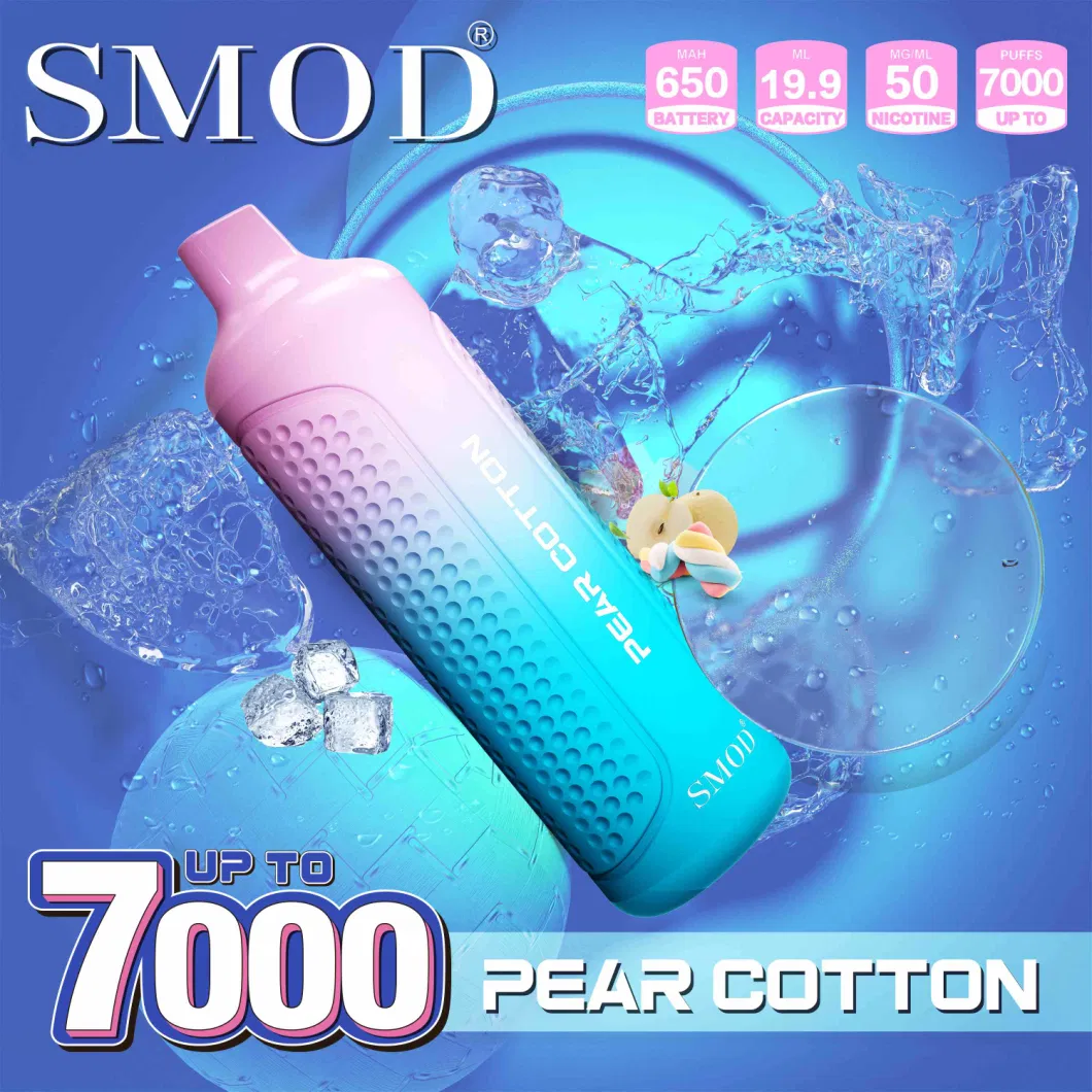 Orignal Kangvape Factory New Smod 7000 Puff Made in China Menthol Disposable Vape