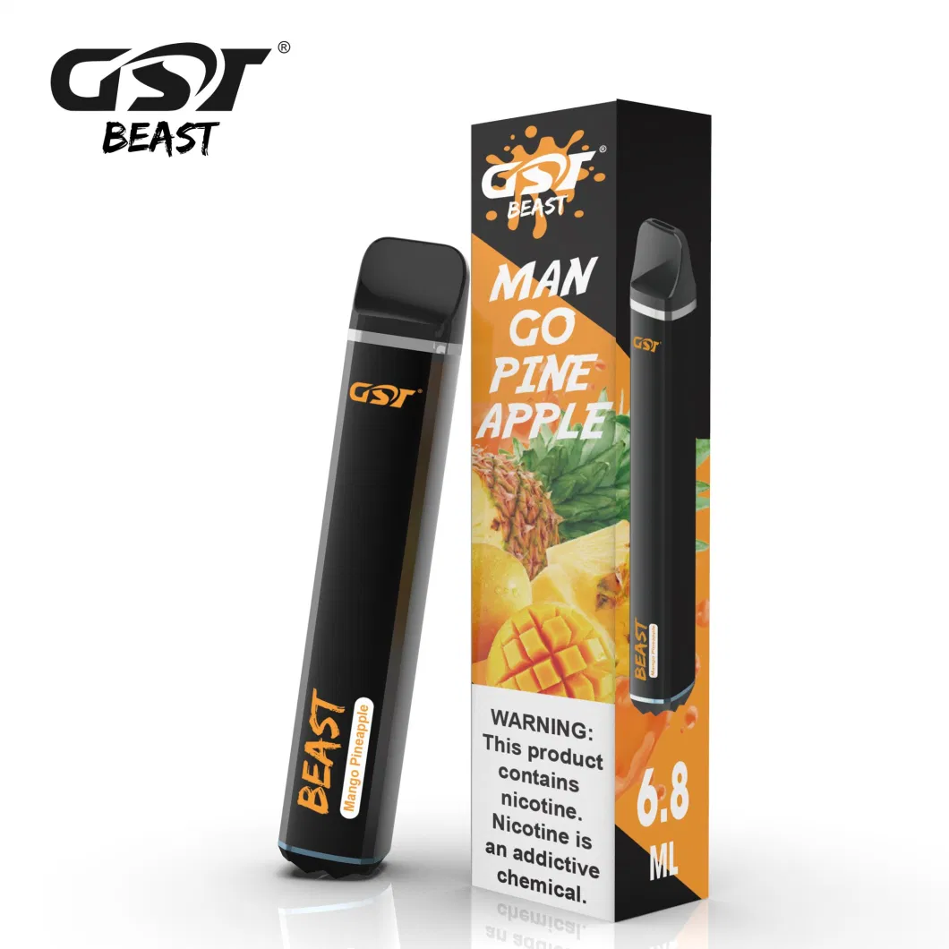 Wholesale Factory USA Hot-Selling Square Gst Beast Disposable Vape