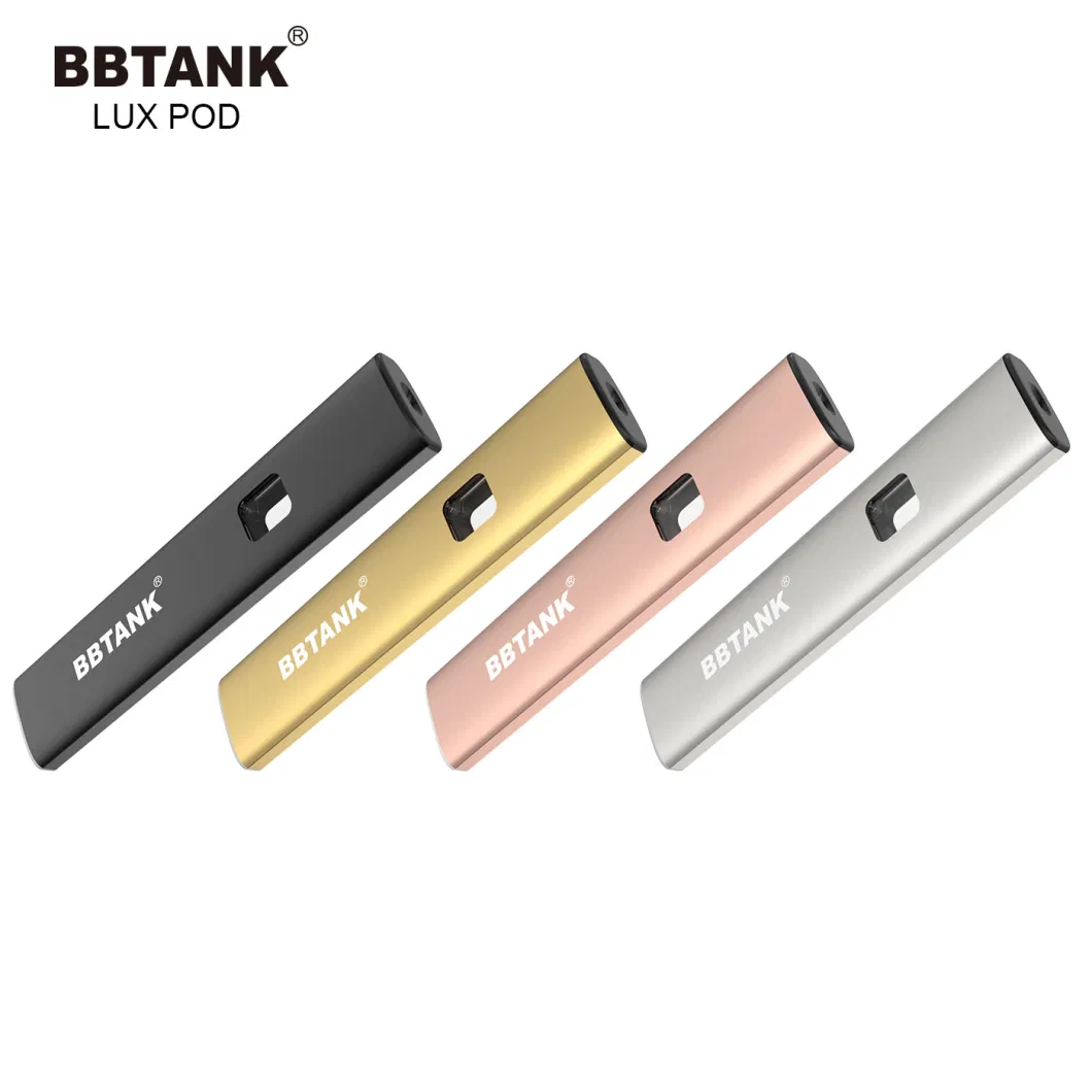 High Quality Bbtank Lux Custom 1ml Hhc Delta 10 D8 Pod Postless Disposable Vape Pen