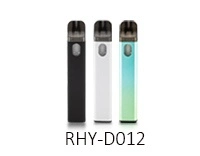 Rhy D004 Disposable 2ml/1ml Vape Empty Thick Oil Electronic Cigarette Vaporizer Ceramic Coil Live Rosin Hhc Disposable