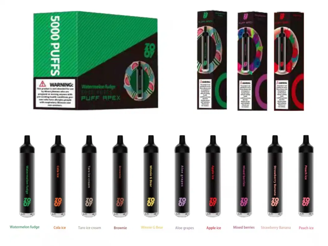 Wholesale Ecigator Ecig Zooy Apex 5000 Puffs Wax Health Disposable Vape Dry Herb Vaporizer