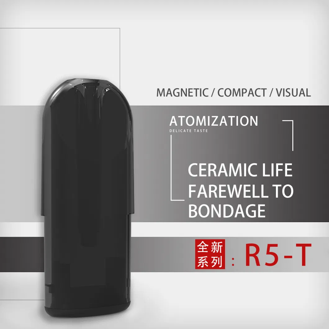 Kamry R5 Pod Transparent Light-up Vape Pod Compatible with Relx Classic Device