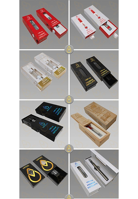 Empty E-Cigarette Atomizer 510 Cartridges 0.5/0.8/1.0ml OEM Ceramic Mouthpiece Glass Tank