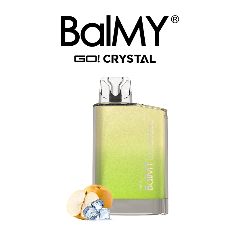 A&D New Offer Balmy Go Crystal 600puffs Ecig Tpd Registered Disposable Vape