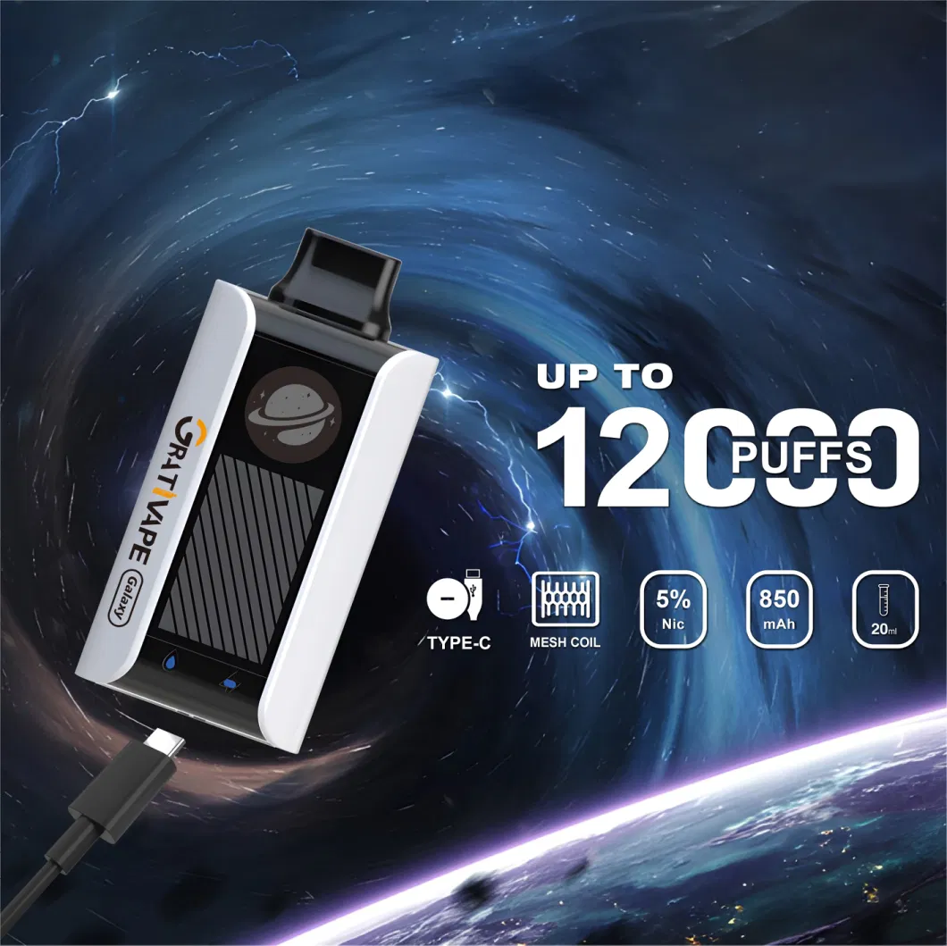 Grativape Gbot 10000 Puffs 5% Nic Vape to The Future 650mAh Disposable Elf E-Cigarette OEM&ODM Original Factory Wholesale Vape