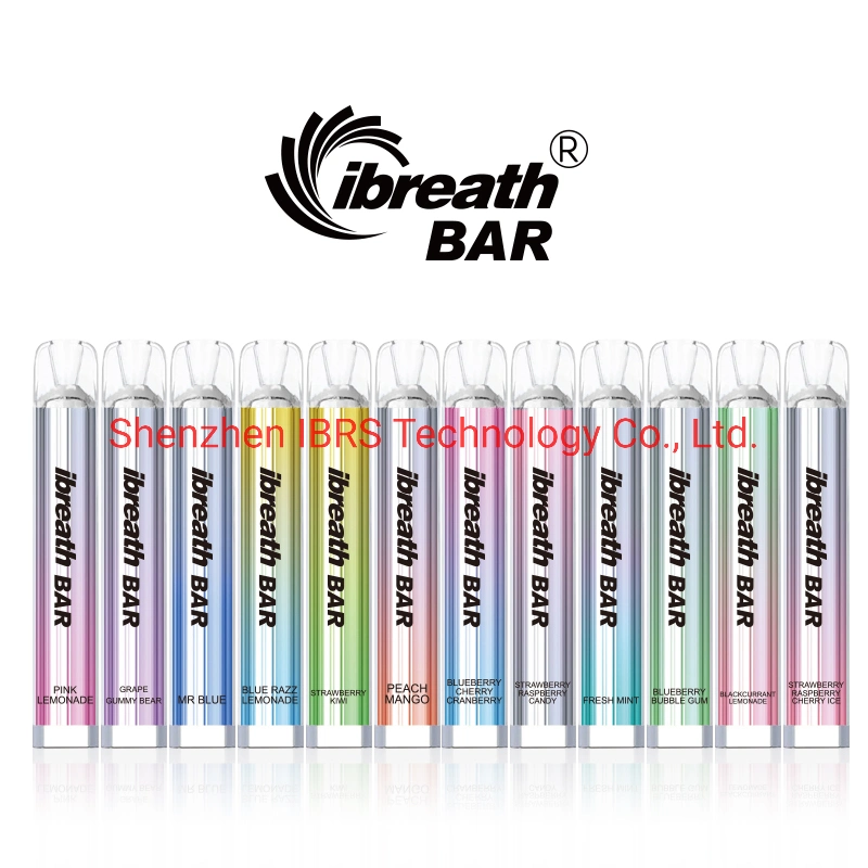 Hottest Selling OEM ODM Mesh Coil 600puffs Tpd Flavors Crystal Disposable Vape Bar with 2ml Ejuice