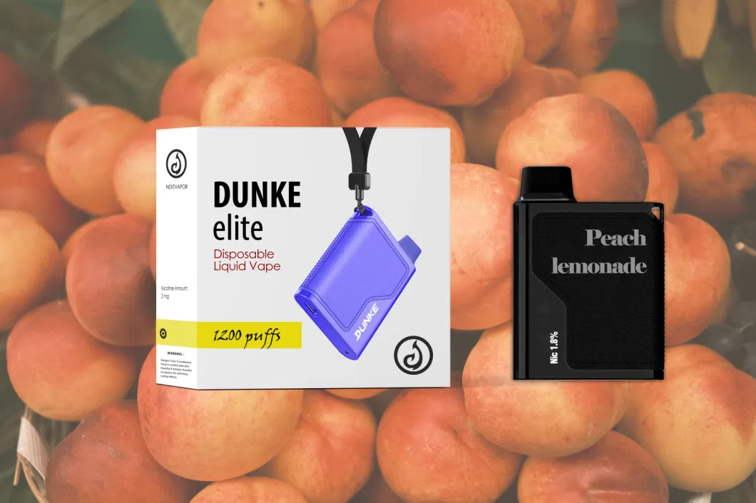 Dunke Wholesale 4ml E Liquid 1200 Puff Box Style Disposable Vape Mod Kit Mesh Coil OEM&ODM Vape Pod Bar Vaporizer Wape Vaporizador Desechable E Zigaretten Smok