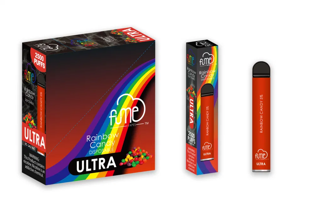 Wholesale Fume Ultra Disposable Vape Device 5% Nicotine 2500 Puffs with Different Flavors