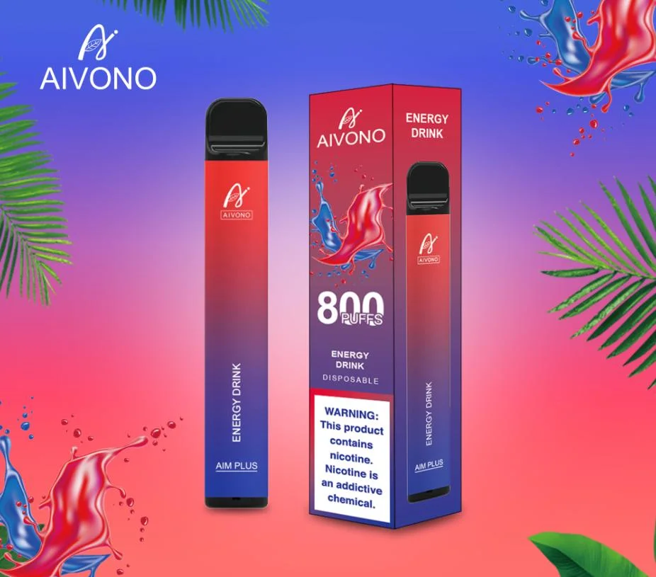 Aivono Disposable Vape Pen Aim Plus 800puffs 32 Flavors Vs Puff Plus XXL 0%/2%/5% Salt Nicotine Ecig Wholesale OEM