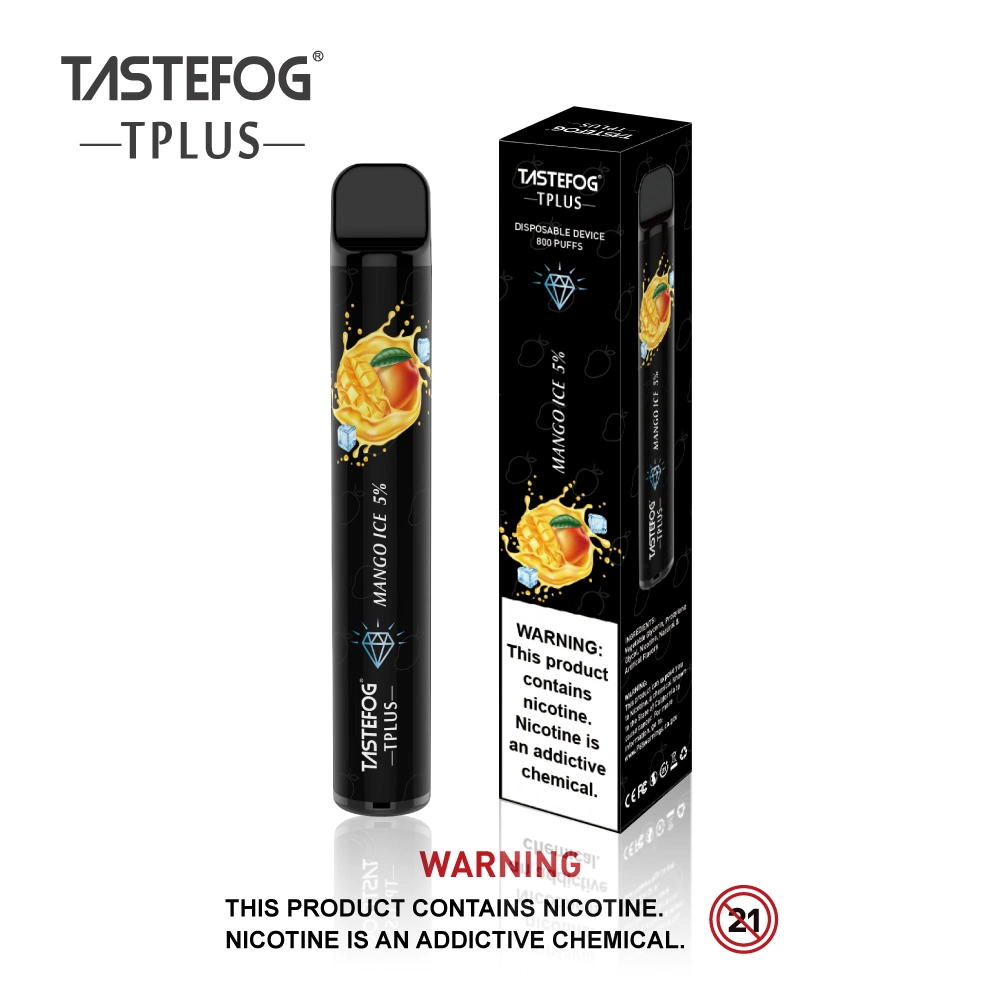 OEM/ODM Disposable Vape Tplus 800 Puff Hookah Pen 3ml E-Liquid Factory Direct Vapes