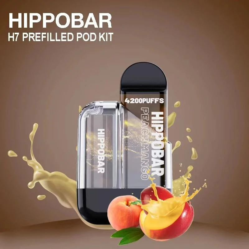 Hippobar 4200puffs OEM Disposable Changeable Vape Pod System Replaceable Tank and Rechargeable Vape Mod Elf World