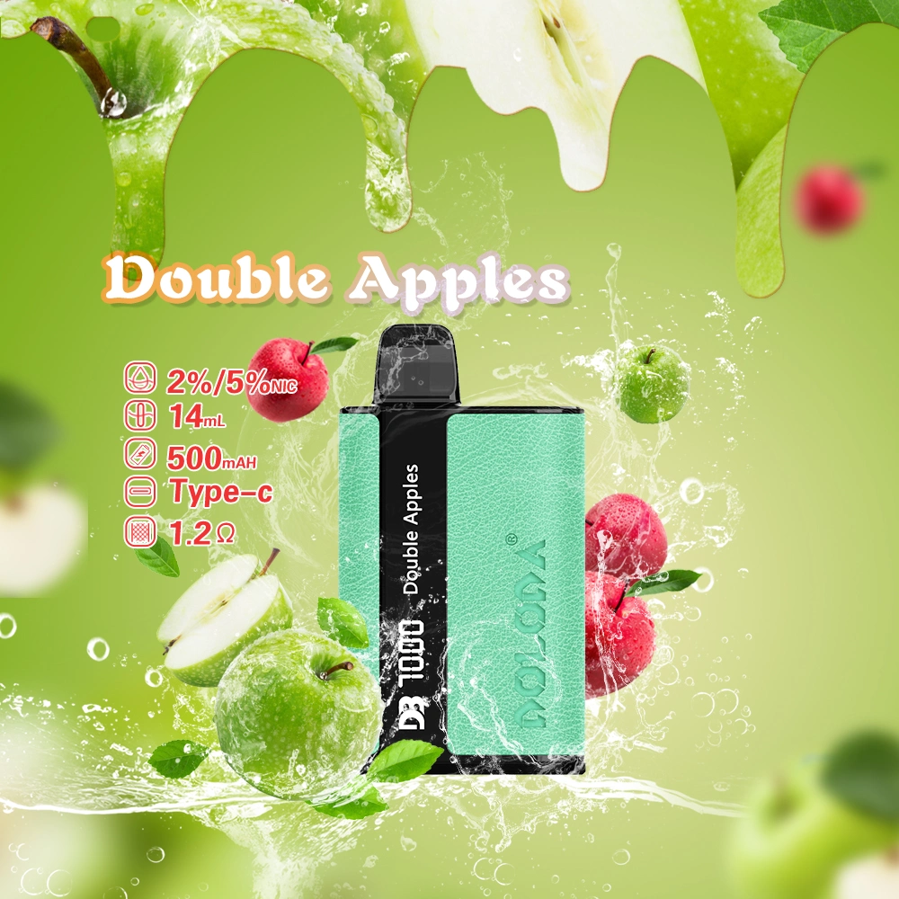 OEM Leather PU Design Disposable E-Cigarette Rechargeable 7000puffs Fruit Flavor Vape