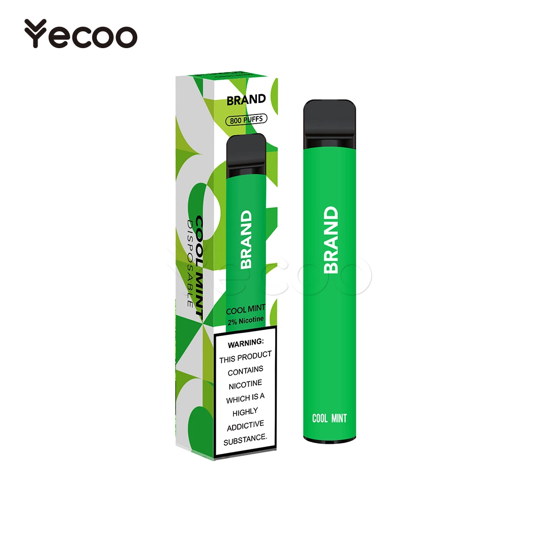 Yecoo Blu Electronic Cigarette Factory Mini Electronic Cigarette China S2 16 600-800 Puffs Disposable E-Cigarette Electronic Smoke