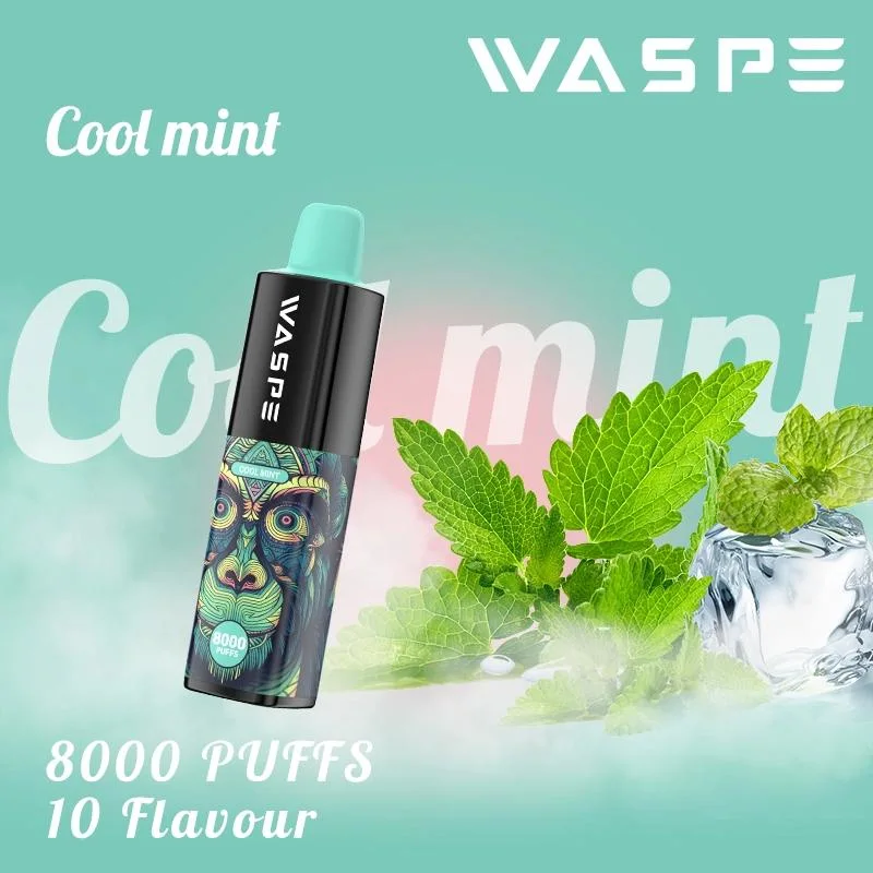 Waspe 8000 Puff Client Logo Zbood Bingo Vappor 7K/8K/9K/10K/12K/20K E Shisha Bingo RM 7000 Cigarette Vape Disposable Vape