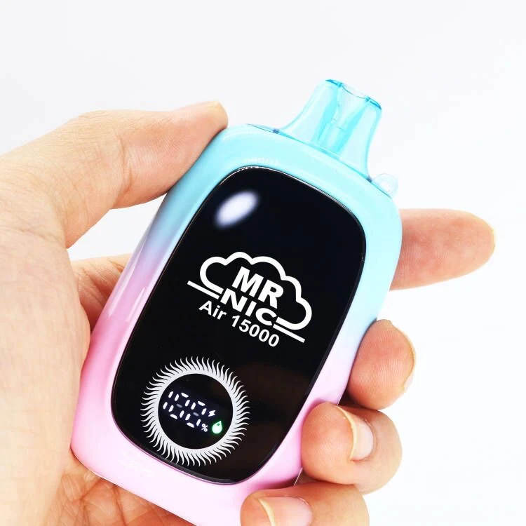 Mr Nic Air 15000 Puffs Disposable Vape with LED Screen Display and 16ml Liquid Capacity