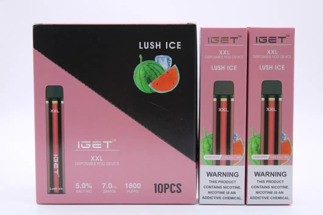 Wholesale E-Cigarette Factory Directly Shipping Iget Ecigs Vape Kit with Iget XXL Vaporizer Mod Kit