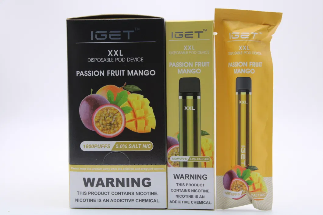 Wholesale E-Cigarette Factory Directly Shipping Iget Ecigs Vape Kit with Iget XXL Vaporizer Mod Kit