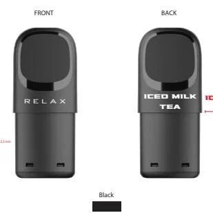 Empty OEM ODM 2ml Disposable Prefilled Replaceable Compatible Transparent Relx Vape Pod