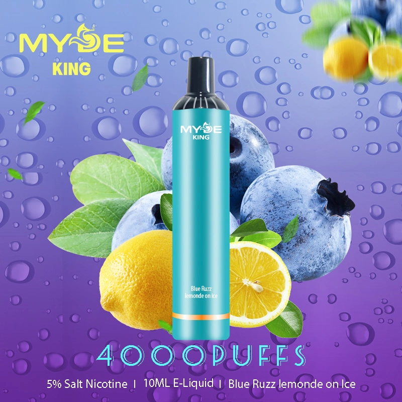 Myde King Hot Sale Vape Factory Wholesale Price Disposable E Cig 4000 Puff Good Taste Vape