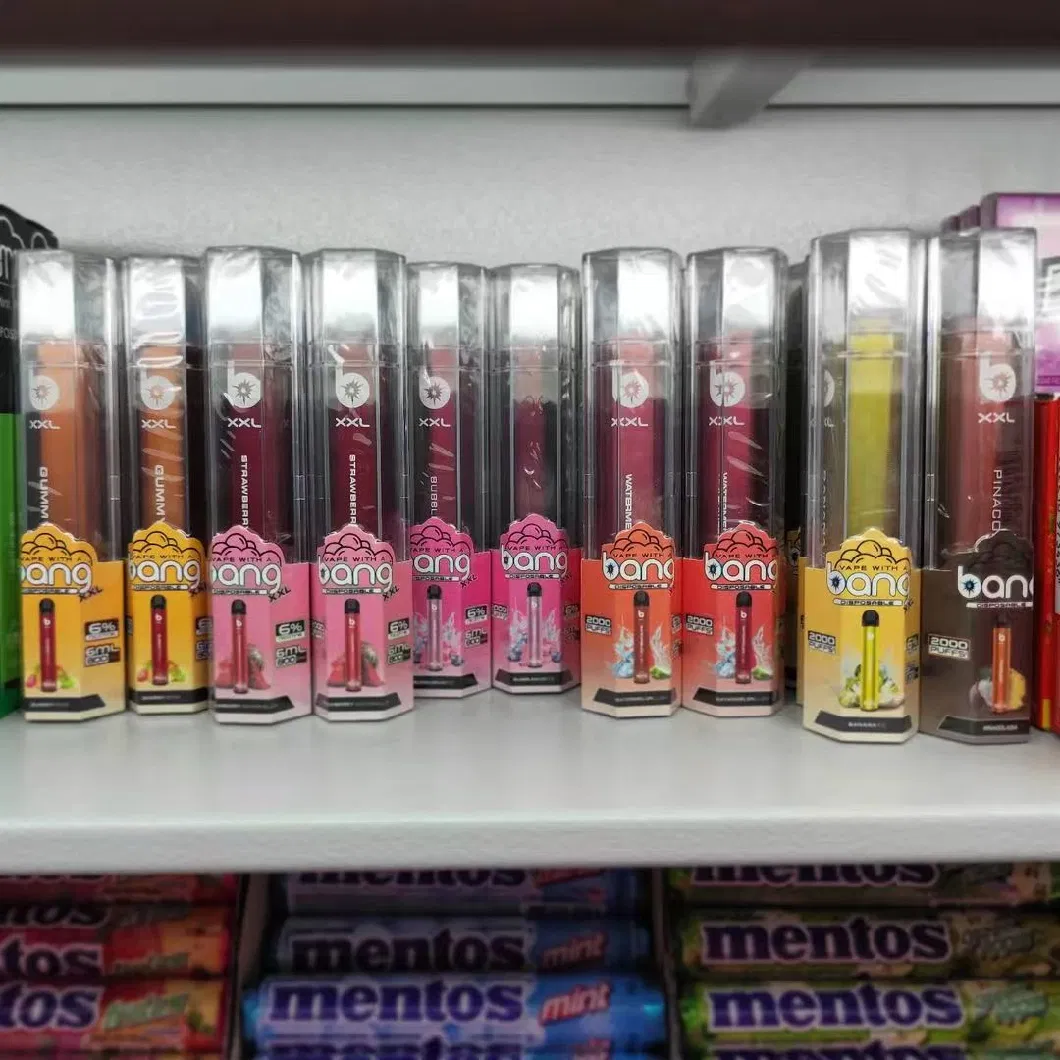 2023 Original Bang XXL Cheap 2000 Puffs E-Cigarette Disposable 21 Flavors Vapes Bang XXL Vape Pen