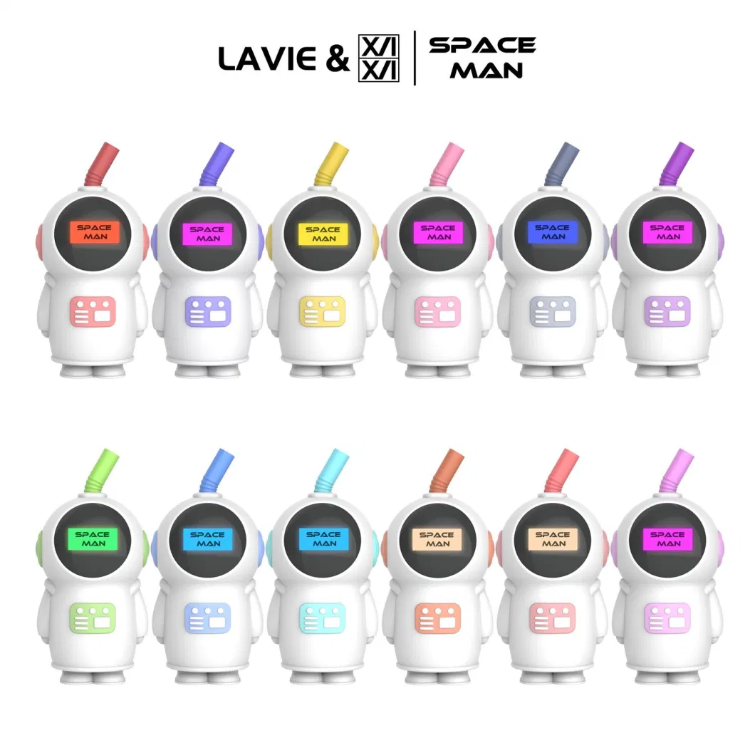 Hot Sales Products Disposable Vape 7000puffs Lavie Spaceman Vape Vape Juice Disposable Vape with LED Display