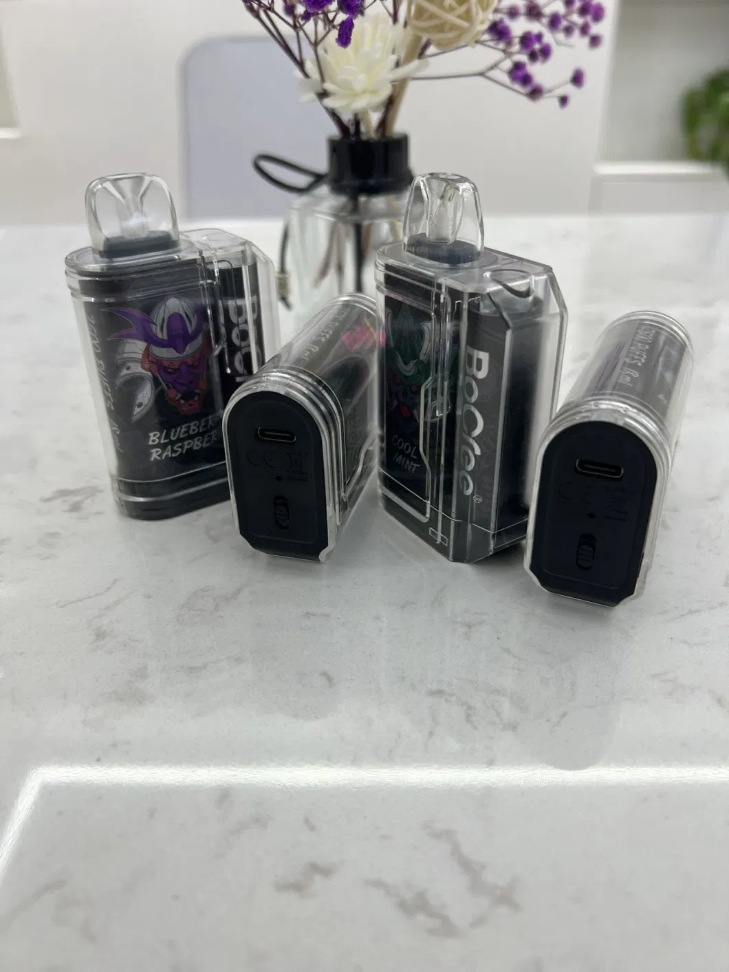 Privated label Vape Orion Bar 8000 Puffs Transparent Disposable Vape Pod