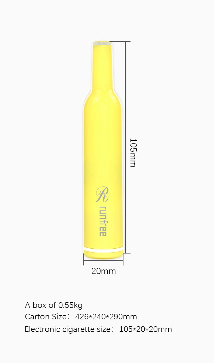 Squeezable Flat Square New Design DIY E-Juice Bottles 2.2ml Disposable Vape Pen
