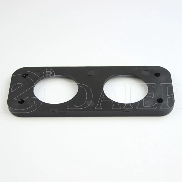 One/Two/Three Hole Flat Plate Panel for USB Voltmeter Cigarette Lighter Plug Socket