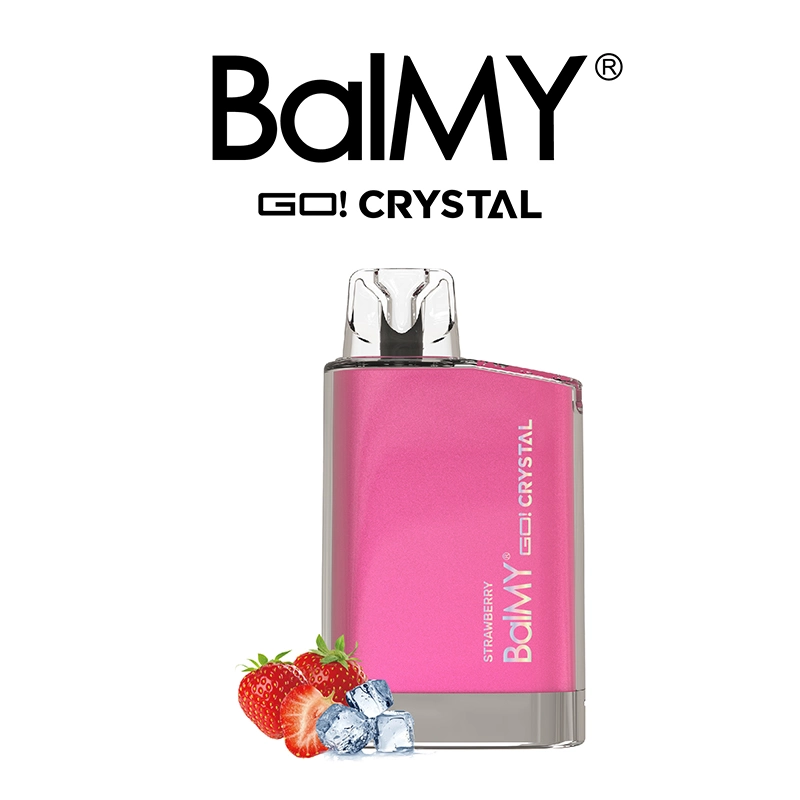 A&D New Offer Balmy Go Crystal 600puffs Ecig Tpd Registered Disposable Vape