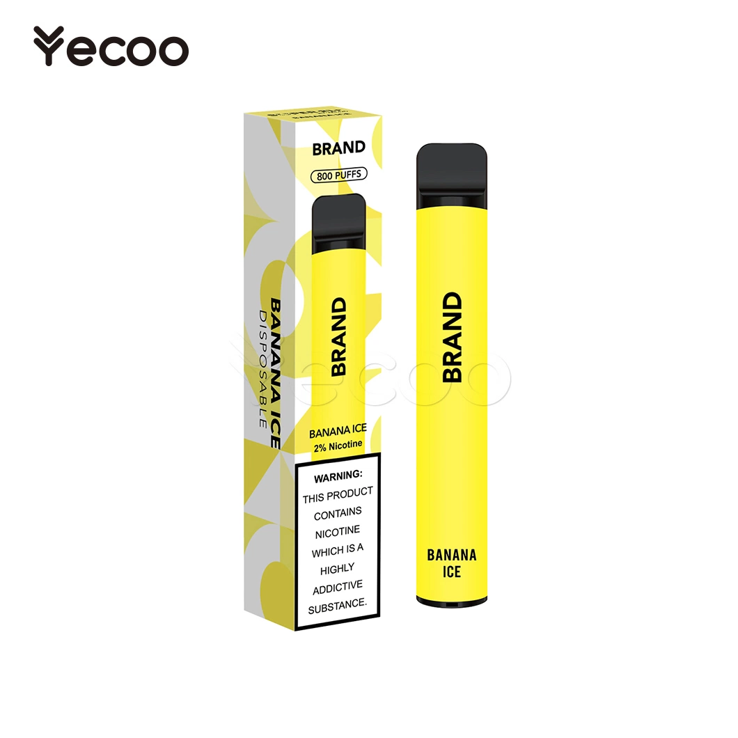 Yecoo Blu Electronic Cigarette Factory Mini Electronic Cigarette China S2 16 600-800 Puffs Disposable E-Cigarette Electronic Smoke