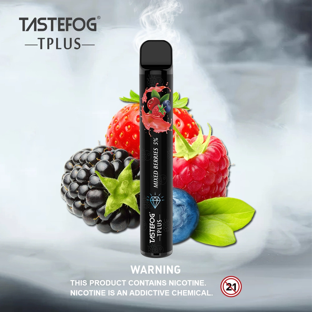 Tpd Version E Cigarette Tplus 800 Puff Disposable Vape 3ml E-Liquid 20mg Nicotine Vapes