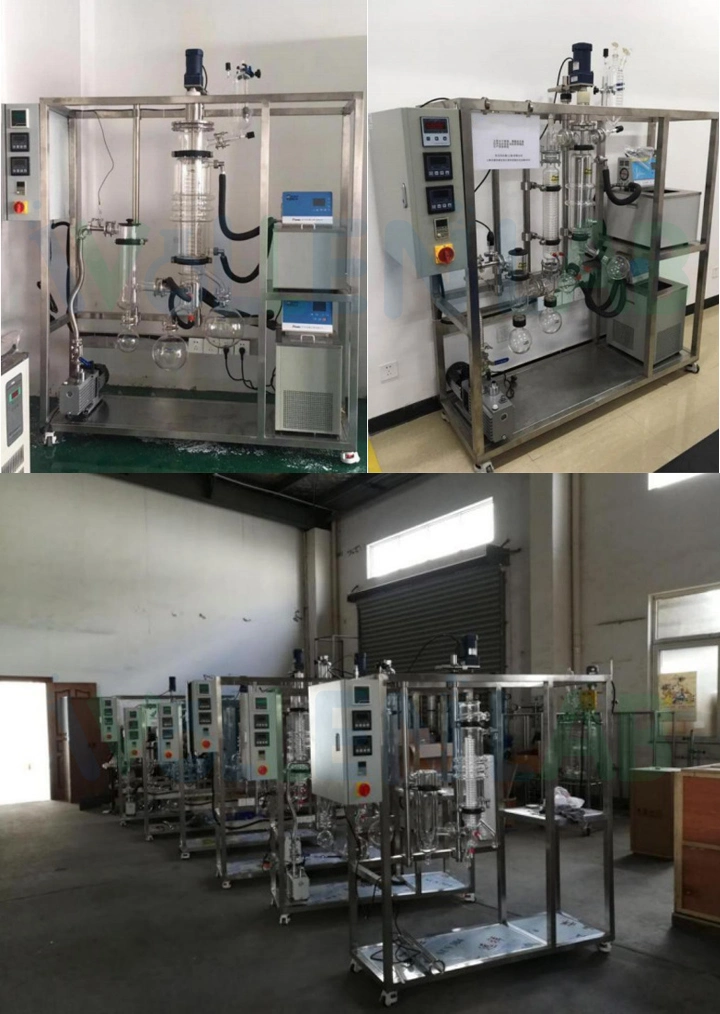 Lab Terpenes Hemp Ethanol Purification Extraction Evaporator Equipment Short Path Molecular Distillation