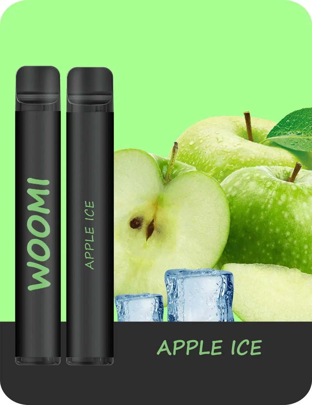 2023 Various Flavors Woomi Vape 2% Nicotine Mesh Coil Electronic Cigarette Rock 600 Puffs Disposable Vape