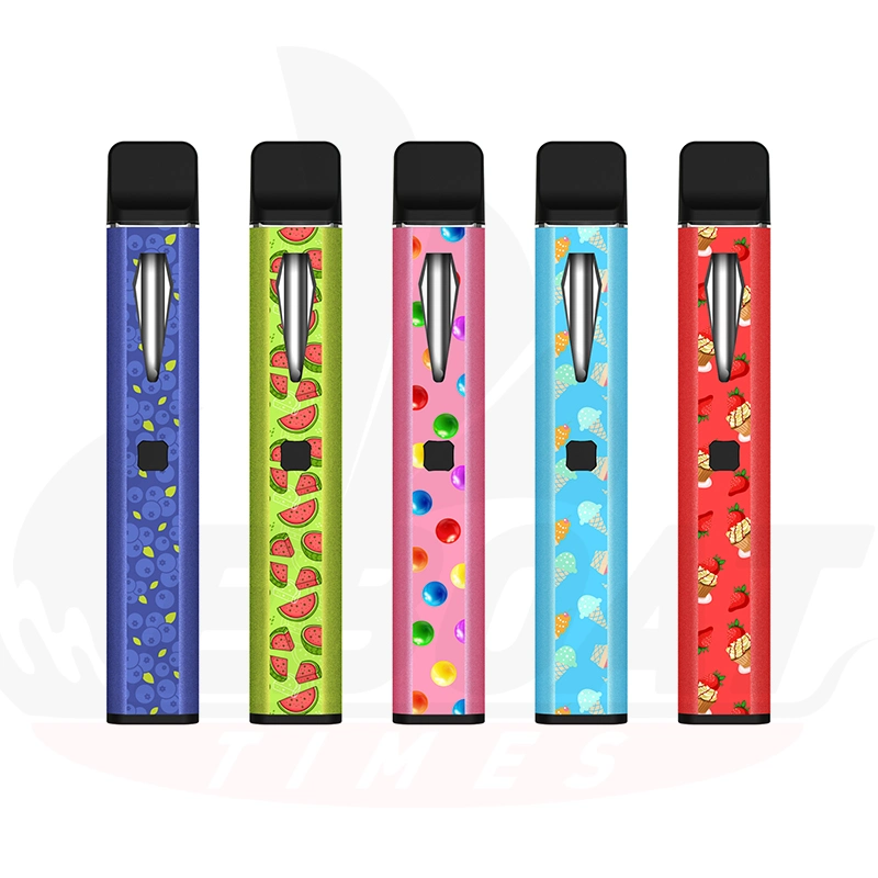 2ml Empty Vape Pen Pod System Preheat Button Delta Hhc Disposable Vape