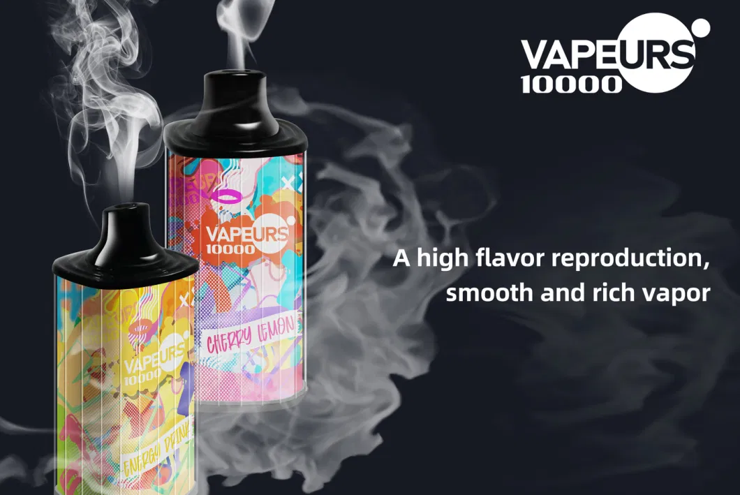 Vapeurs Factory Price Disposable Vape Pen Mech Coil 10000puffs Vs Puff Plus Flavors 2% Salt Nicotine Ecig Wholesale OEM